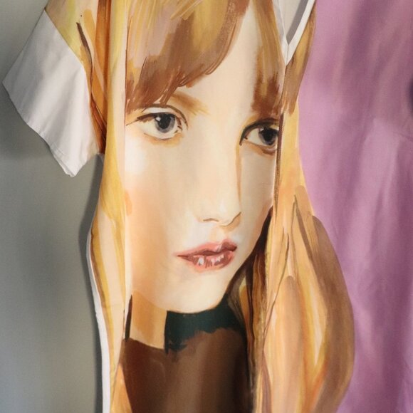 Zara Women's Sz M Short Sleeve Keyhole Taylor Swift Midi Stretch Dress - Picture 7 of 9